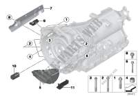 Transmission mounting parts for BMW 520i 2013