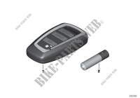 Transmitter f auxil.heating remote ctrl for BMW 730d 2007