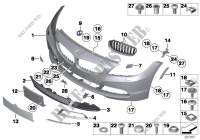 Trim panel, front for BMW Z4 35i 2008