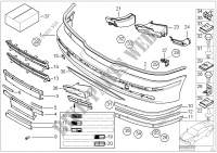 Trim panel, front for BMW 523i 1995