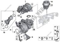 Turbo charger for BMW X5 25d 2013