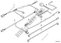 Various additional wiring sets for BMW 525i 2005