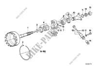 ZF 3hp22 output for BMW 316 1983