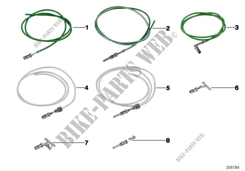 Circular connector / D 2,5 mm System for BMW X6 35iX 2014