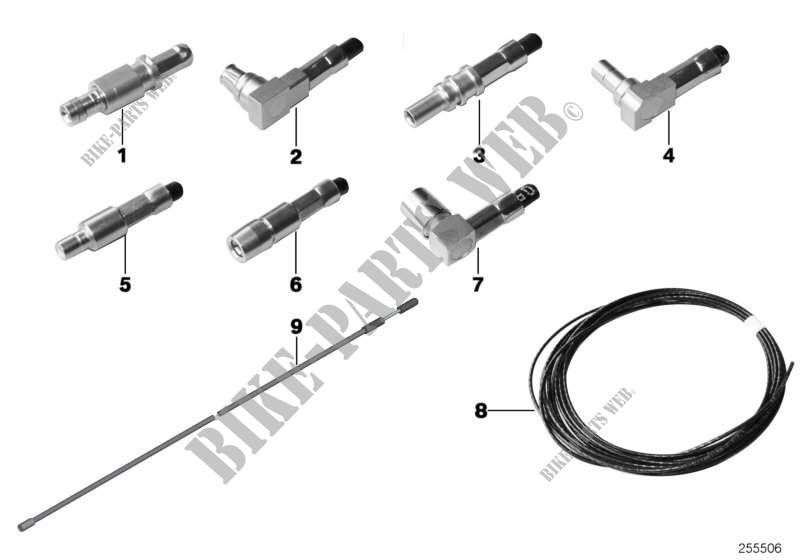 Repair parts, coaxial cable, contacts for BMW X6 35iX 2014
