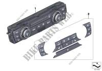 Automatic air conditioning control for BMW X1 20d 2009