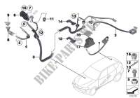 Battery cable/earth cable for BMW X3 18d 2013