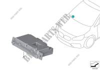 Control unit cam based driver supp. sys for BMW 218d 2014