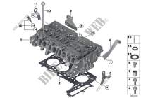 Cylinder head/Mounting parts for BMW 220dX 2014