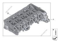 Cylinder head for BMW X5 25d 2013