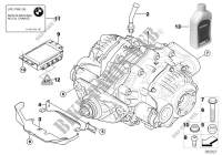 Differential drive/output for BMW X6 M50dX 2011