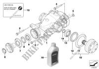 Differential drive/output for BMW 523i 2005