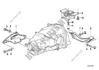Differential suspension for BMW 735i 1988