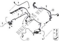 Engine wiring harness for BMW 640i 2011