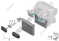 Evaporator / Expansion valve for BMW X6 35iX 2014