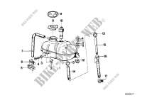 Expansion tank for BMW 728 1977