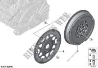 Flywheel for BMW X1 18d 2014
