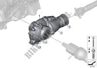 Front axle differential / mounting for BMW X6 35iX 2014