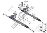Hydro steering box Active steering (AFS) for BMW X6 35iX 2014