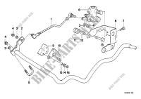 Levell.device/regulating valve/att.parts for BMW 525i 1989