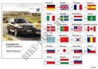 Owners Handbook E71, E72 for BMW X6 40dX 2009