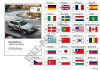 Owners Handbook F25 without iDrive for BMW X3 30dX 2009