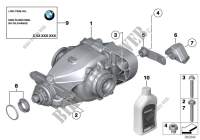 Rear axle drive for BMW X1 20iX 2011