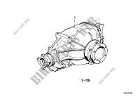 Rear axle drive for BMW 320i 1986