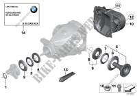 Rear axle drive parts for BMW X1 20dX 2011