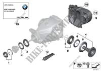Rear axle drive parts for BMW X1 20iX 2011
