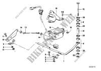Rear levelling device stabilizer bar for BMW 735i 1979