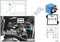 Relay DME K6300 for BMW 728i 1997