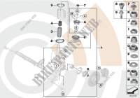 Repair kit, support bearing for BMW X3 2.0i 2003