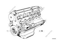 Short Engine for BMW 520 1977