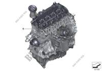 Short Engine for BMW X5 25dX 2012