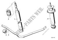Sports suspension for BMW 745i 1985