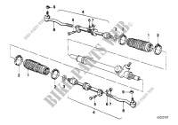 Steering linkage/tie rods for BMW 320i 1987