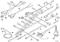 Various additional wiring sets for BMW 523i 2004