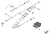 Various additional wiring sets for BMW 330Ci 1999
