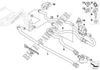 Water valve/Water hose IHKA High for BMW 630i 2006