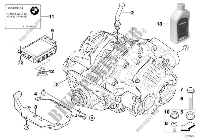 Differential drive/output for BMW X6 40dX 2009