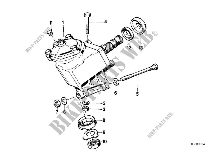 Mechanical steering for BMW 518i 1984