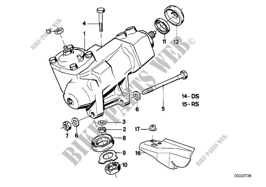 Power steering for BMW 525e 1984