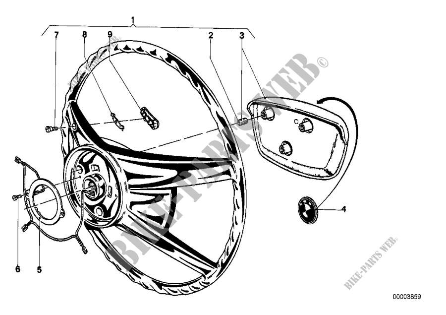 Steering wheel for BMW 525 1973