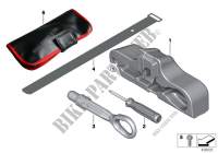 Additional tool kit for BMW 225iX 2014