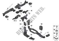 Air duct for BMW X1 18i 2014