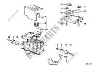 Anti block system control unit for BMW 318is 1989