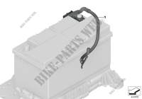 Battery lead, negative, IBS for BMW 220dX 2014