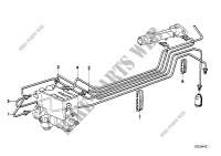 Brake pipe front ABS for BMW 318is 1989