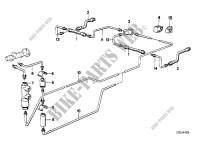 Brake pipe rear for BMW 318is 1989